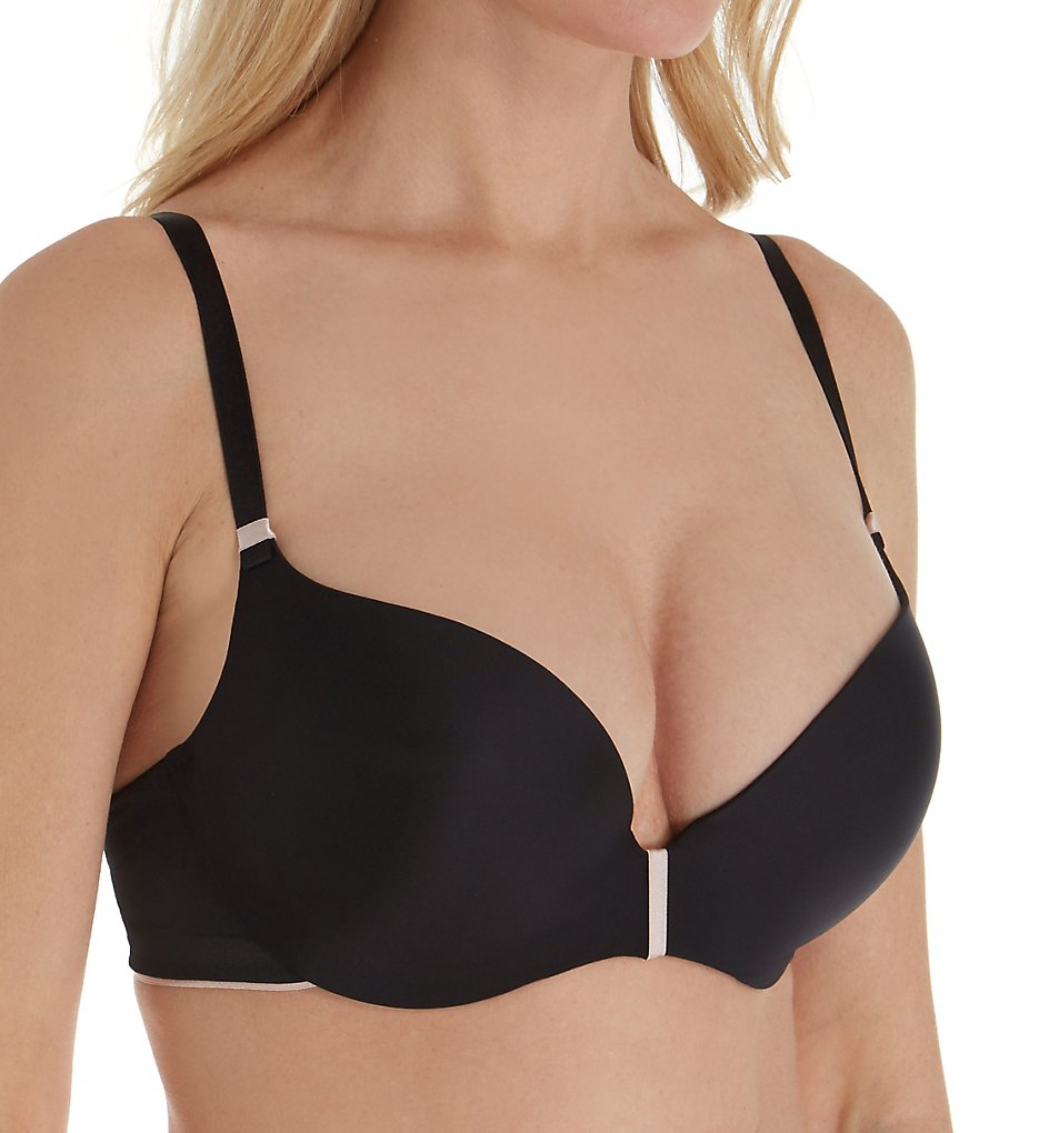Chantelle : Chantelle 2922 Absolute Invisible Smooth Push Up Bra (Black 36A)