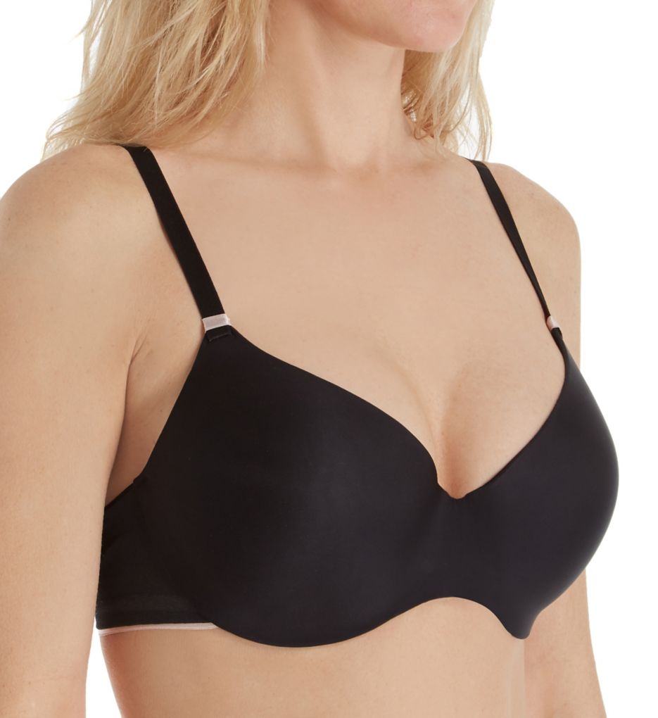 Chantelle SMOOTH LINES CORSETRY BRA WIREFREE SUPPORT - T-shirt bra - black  