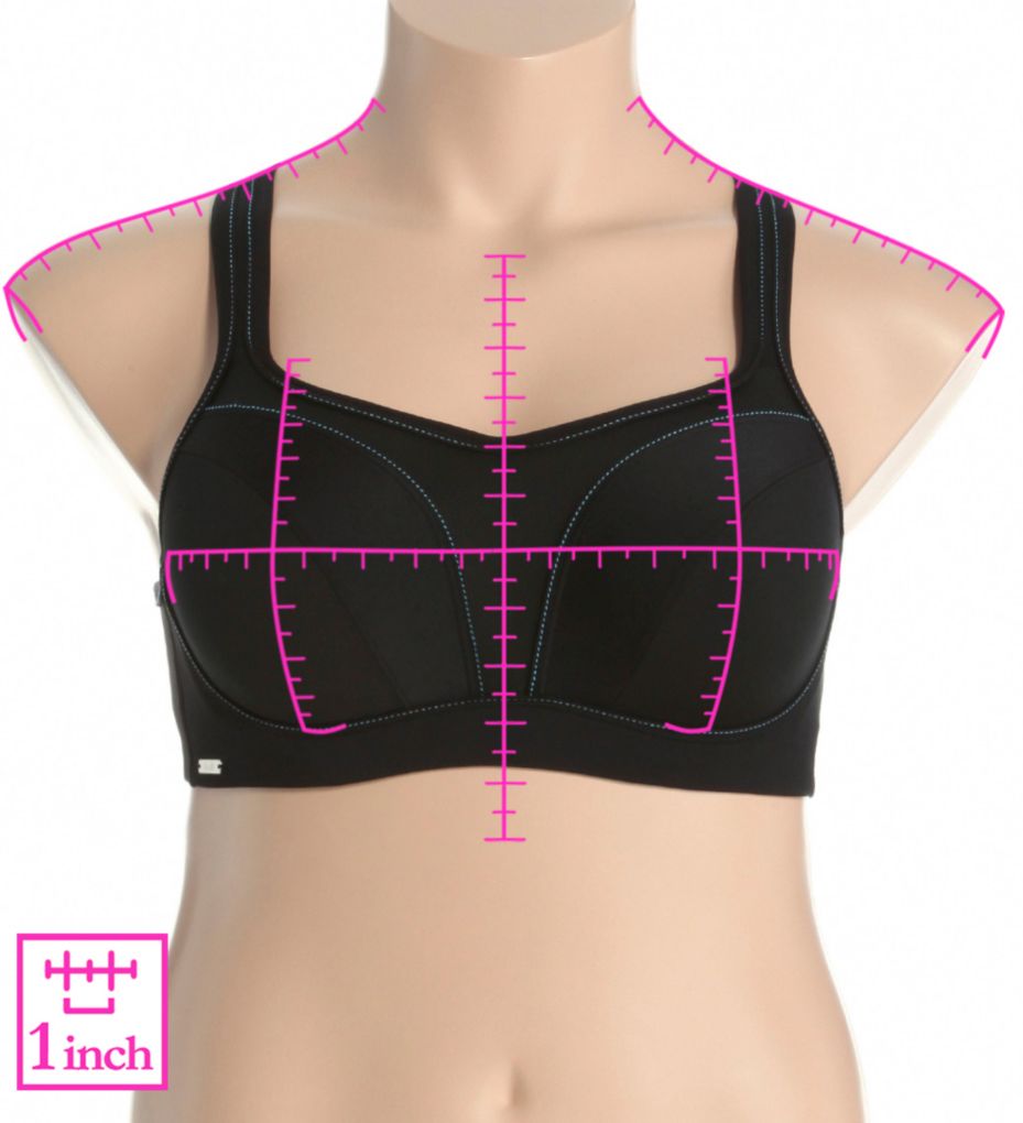 chantelle high impact convertible sports bra