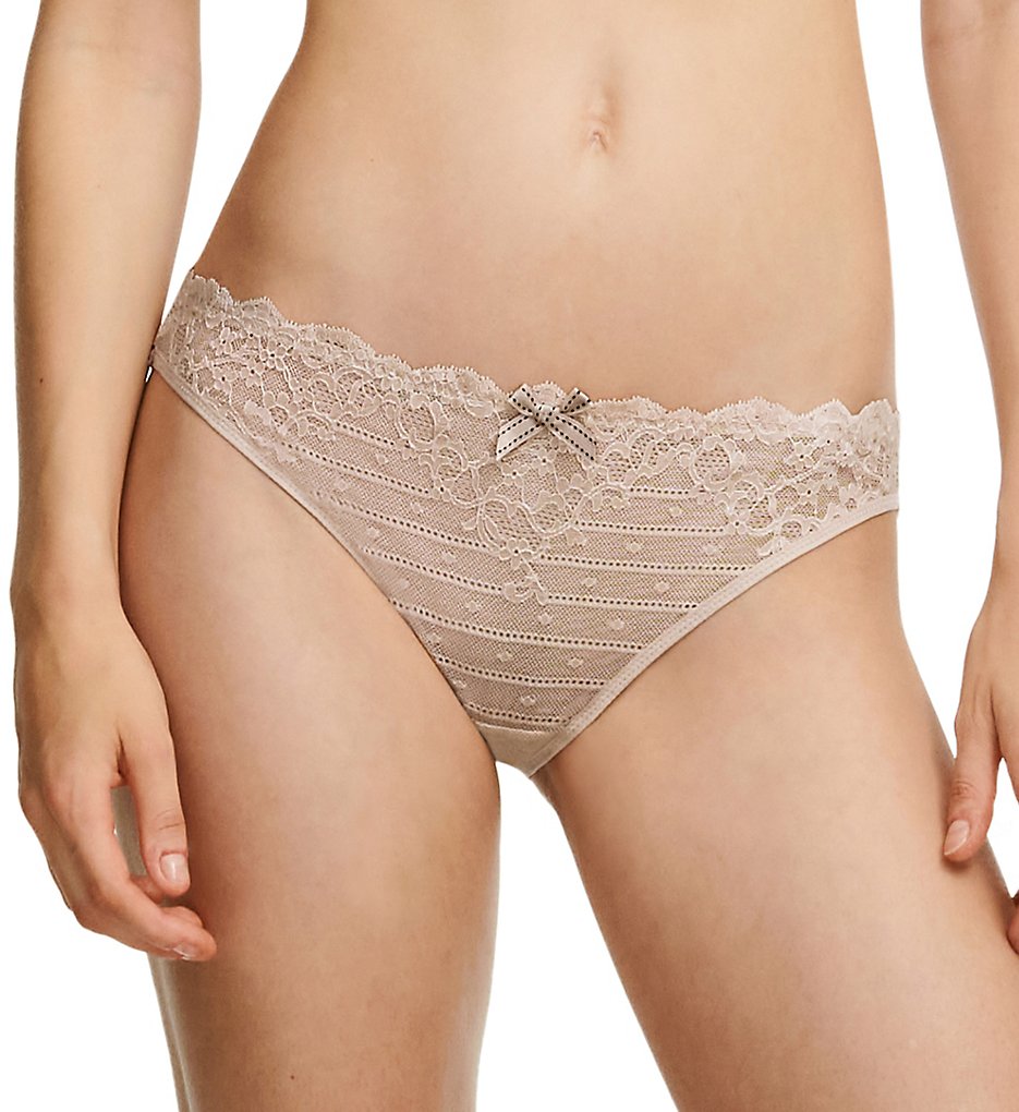 Chantelle >> Chantelle 3087 Rive Gauche Bikini Brief Panty (Cappuccino XL)