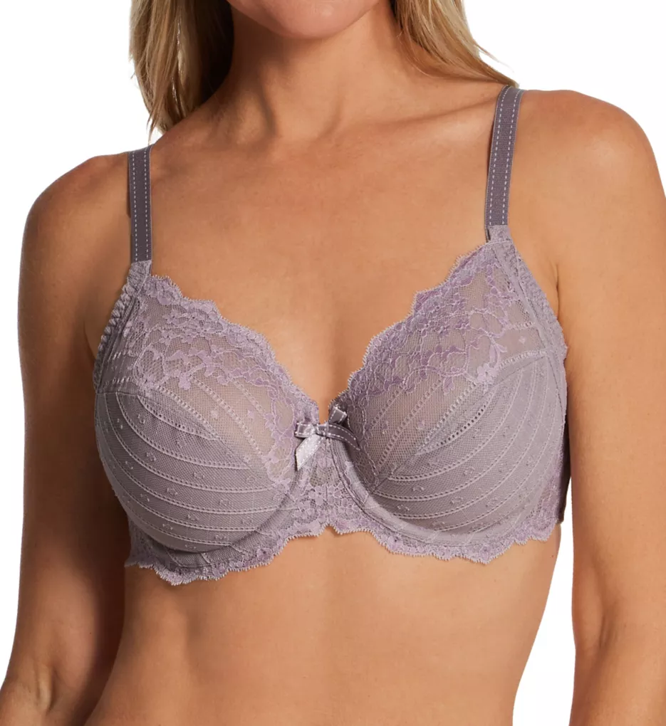 Rive Gauche 3 Part Cup Bra Grey/Lavender Frost 38D