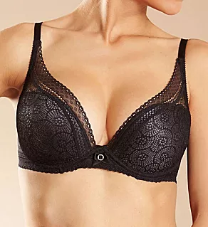 Festivite Contour Plunge Bra Black 34G