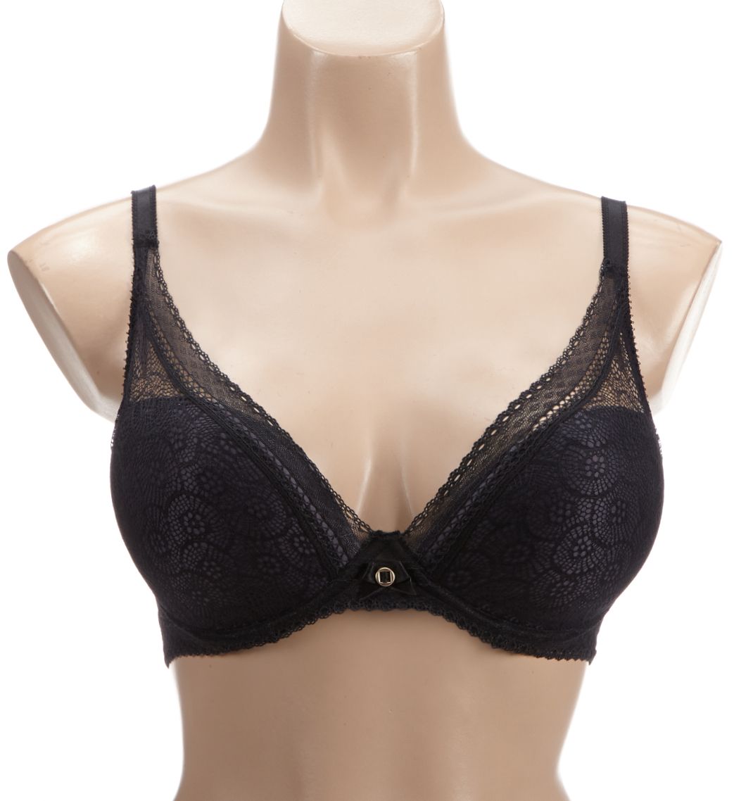 Chantelle Festivite Contour Plunge Bra Black 32G  - Image 1