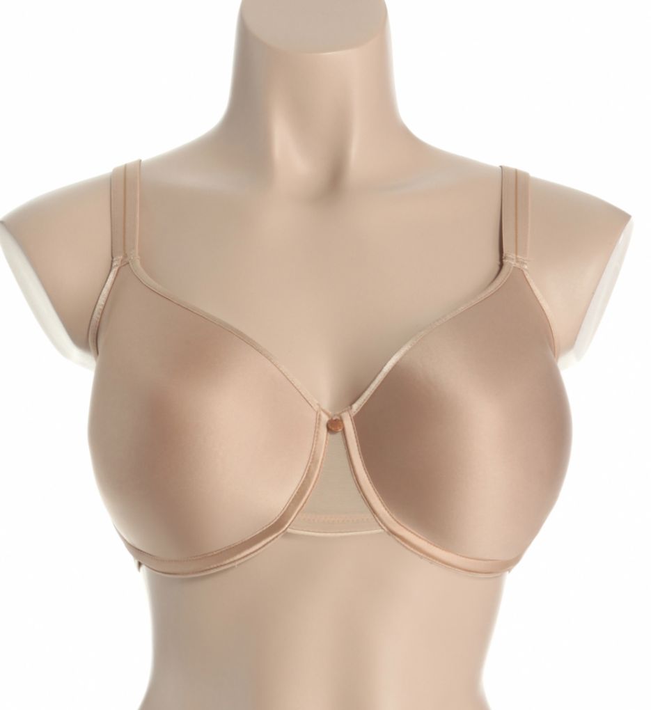 NEW Wacoal Women's Bodysuede Lace Underwire Bra, French Nude