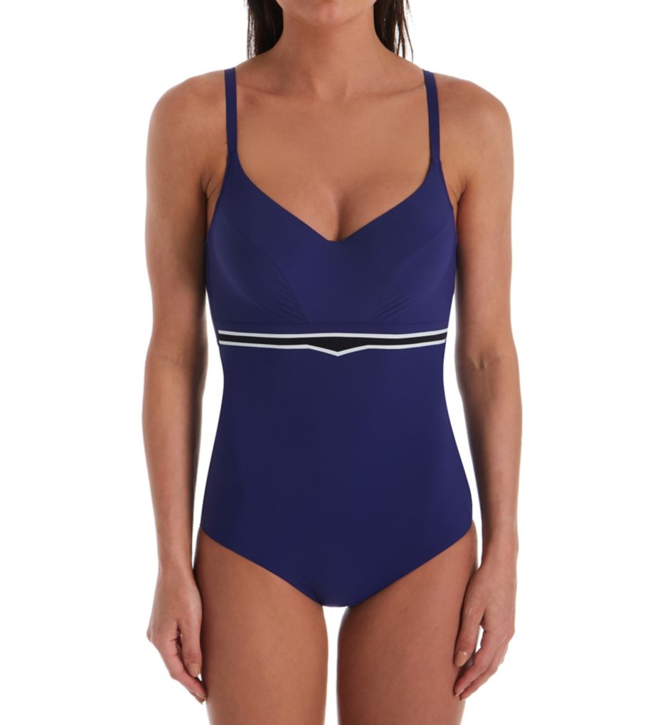 Horizon One Piece Full Cup Swimsuit-fs