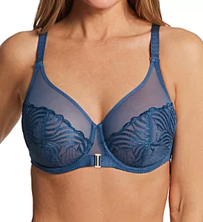 Legend Full Coverage Underwire Bra Jeans Blue 34F