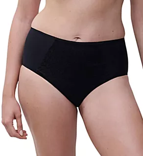 Maris High Waist Support Brief Panty Black XS