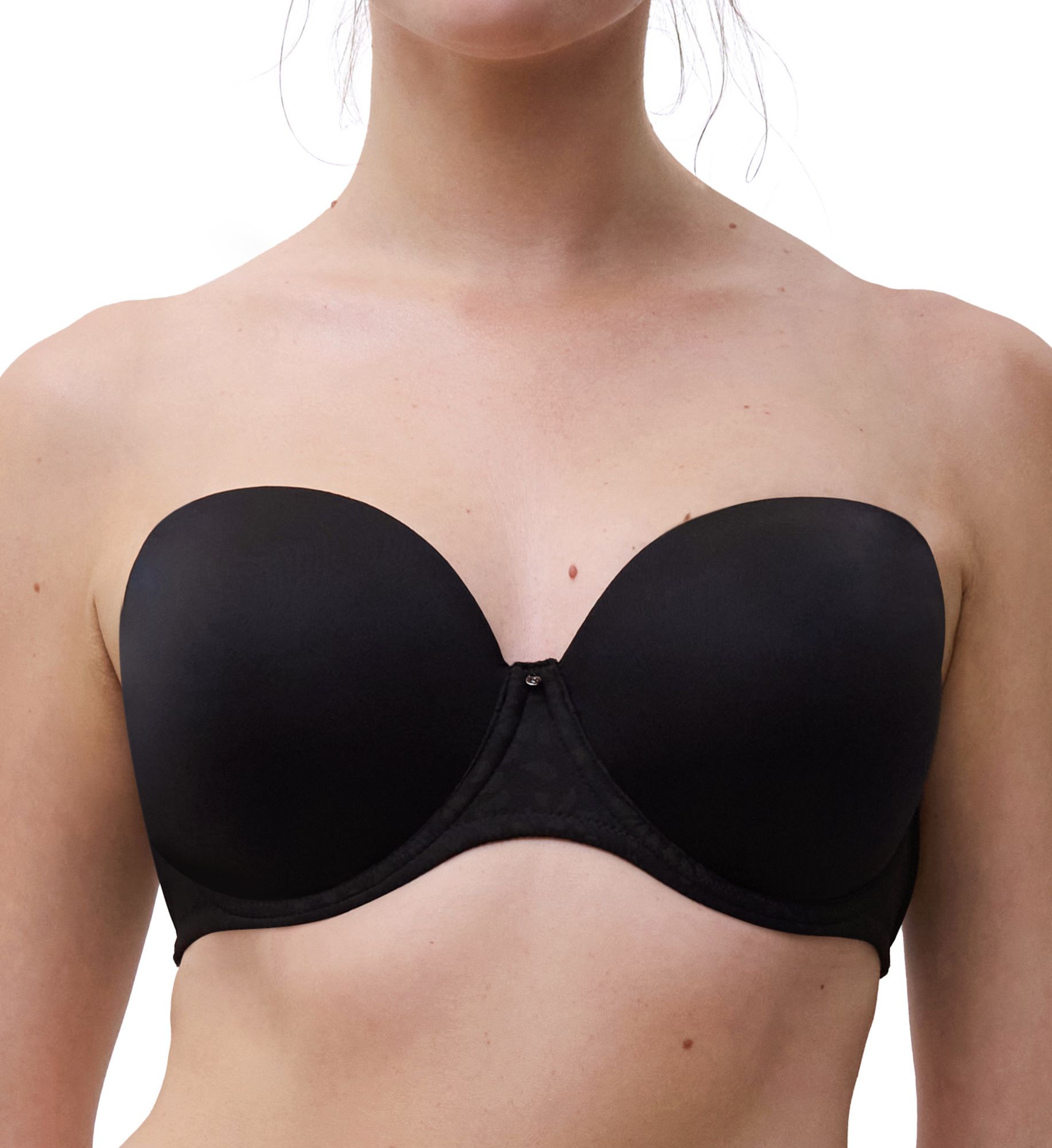 Chantelle Women's Comfort Chic Strapless Bra in Black | Size: 36E | HerRoom.com