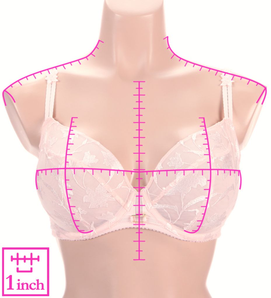 Chantelle Idyll Lace Unlined Plunge Bra C18UM0 - Image 3