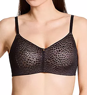 Magique Wireless Support Bra Black 32D