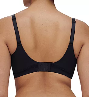 Easy Bliss Seamless Unlined Underwire Bra Black 36C