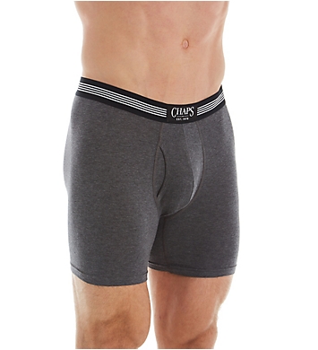 Chaps Essential Breathable Boxer Brief With Fly - 4 Pack