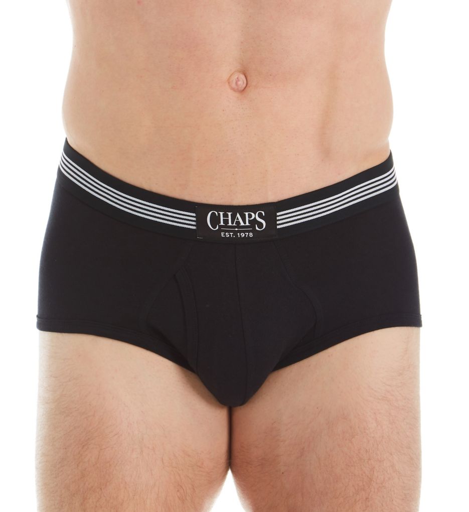Extended Size Pouch Briefs With Fly - 5 Pack-fs
