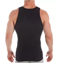 Extended Size Essential Ribbed Tanks - 4 Pack