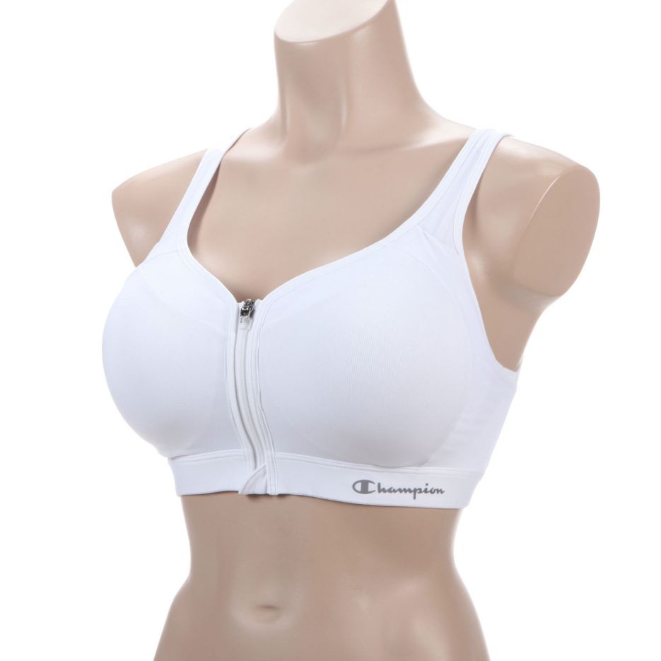 Champion Black Plus Size Motion Control Underwire Sports Bra US 38d UK 38d  for sale online