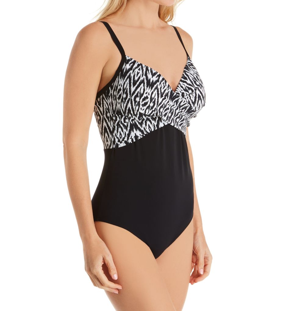 Dynamic Nature One Piece Camisole Swimsuit-acs