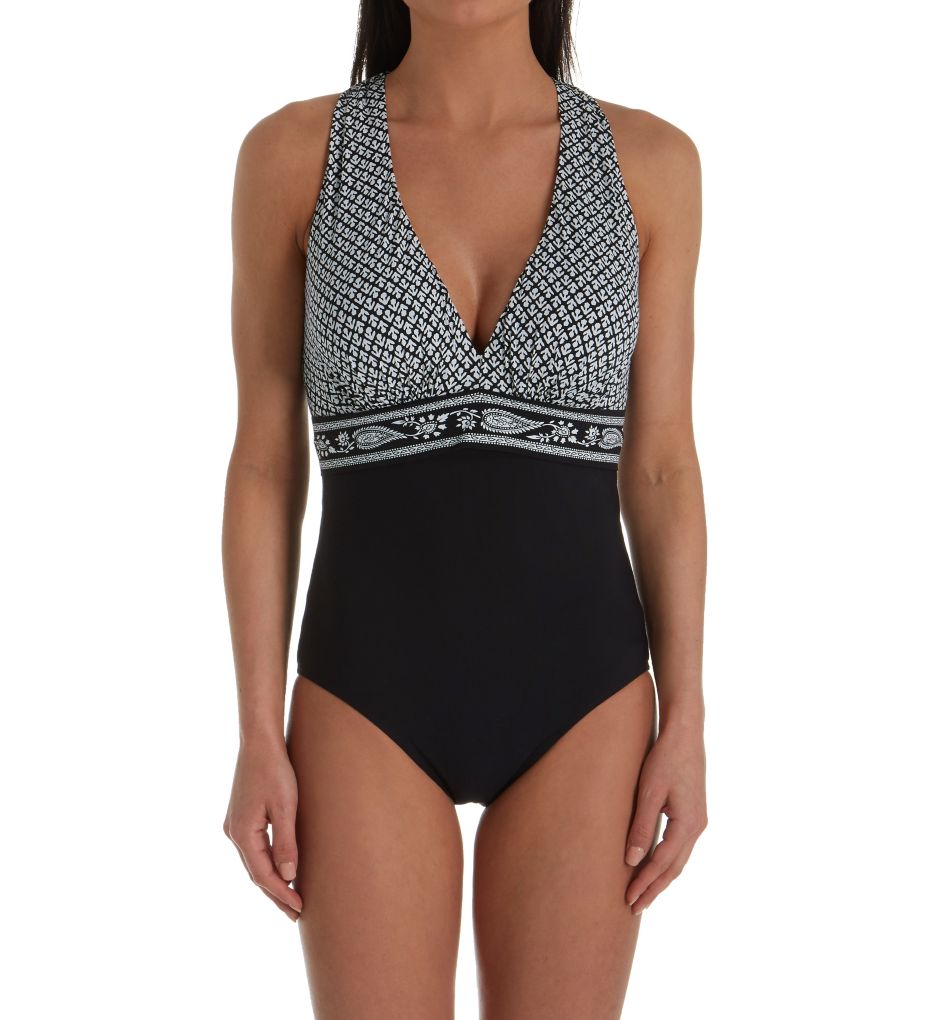 Jardin Secret Crossover D-Cup One Piece Swimsuit-fs