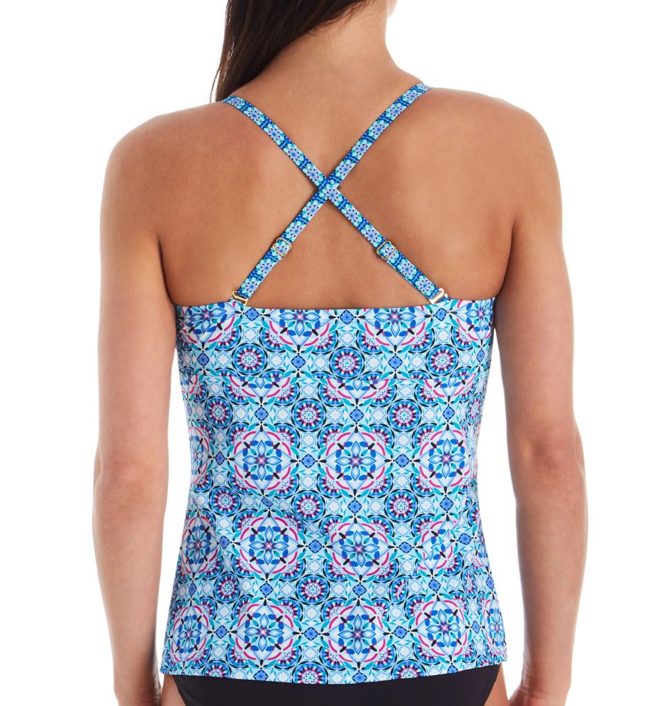 Medina Mosaic Twist Bandini Swim Top