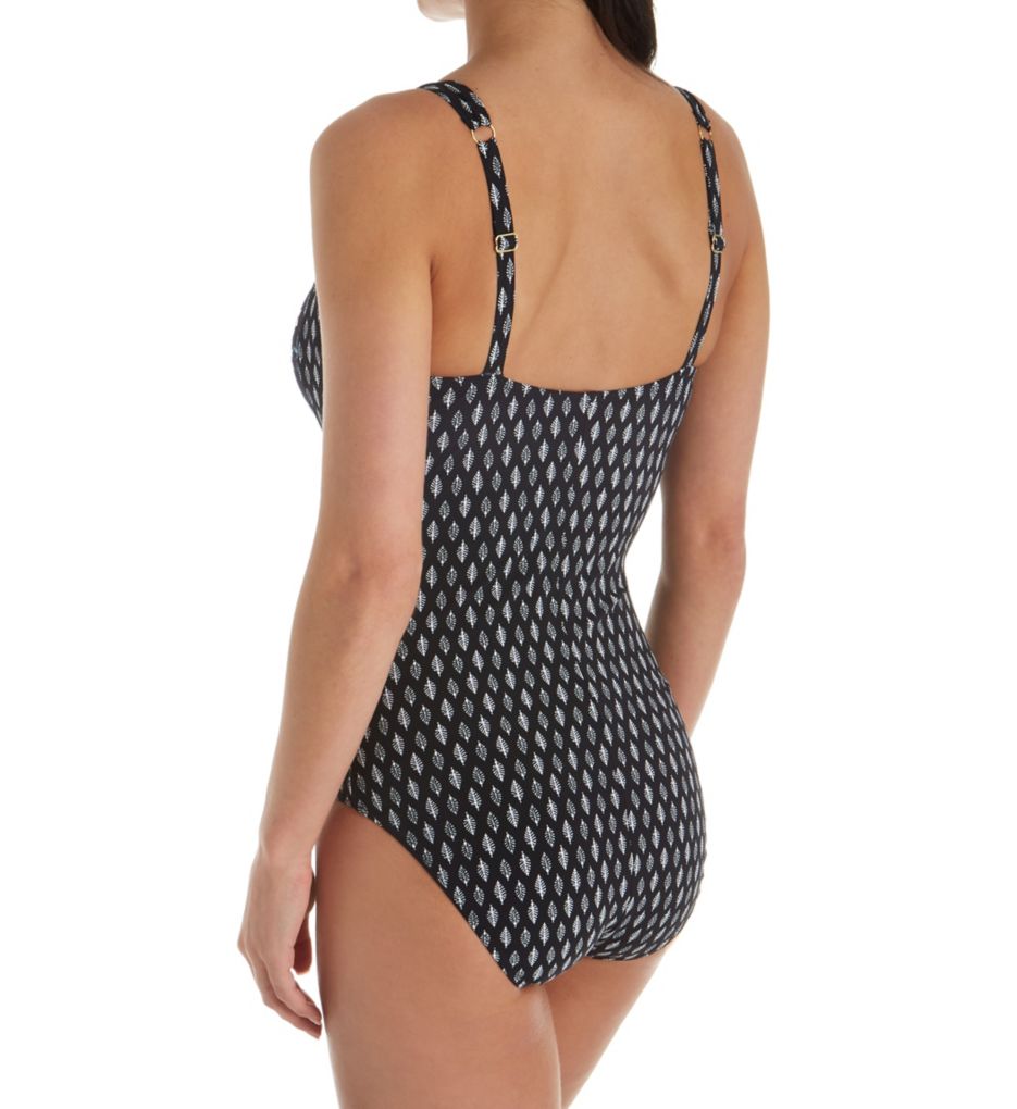 Polynesian Paisley D-Cup One Piece Swimsuit