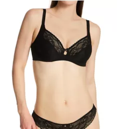 Alexis Low Front Balconnet Bra Black 34D