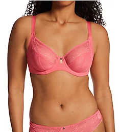 Alexis Low Front Balconnet Bra Sunkiss Coral 28F