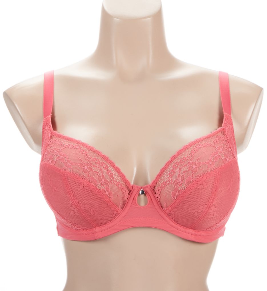 Alexis Low Front Balconnet Bra Sunkiss Coral 32J by Cleo by Panache