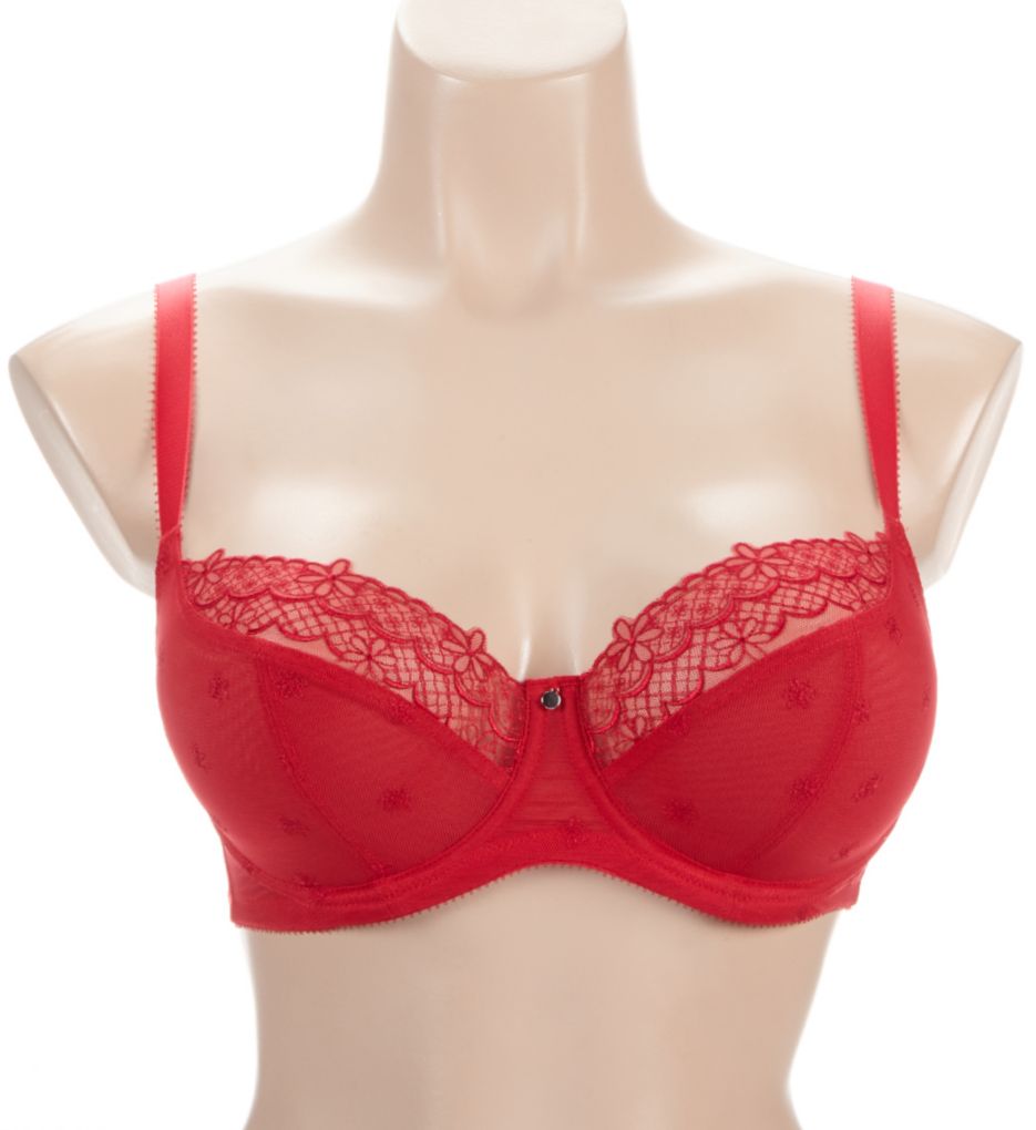 Cleo by Panache Women's Blossom Balconnet Underwired Bra, Raspberry, 28F :  : Clothing, Shoes & Accessories