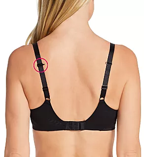 Faith Molded Plunge Bra Black 34DD