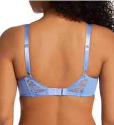 Valentina Luxe Plunge Underwire Bra Denim Blue 28F