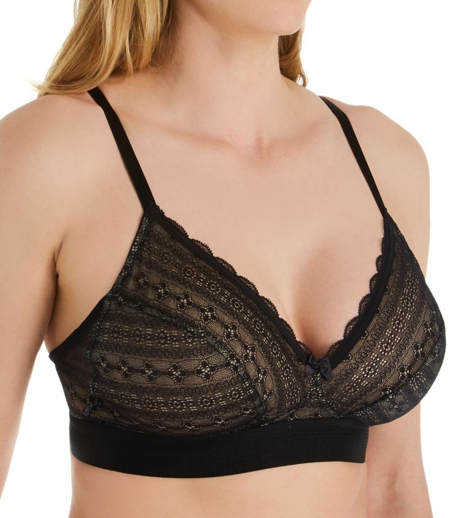 Cleo by Panache Lyzy Triangle Non Wire Bra Black 34E  - Image 4