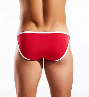 Rayon Blend Low Rise Brief With Enhancing Pouch Ember XL