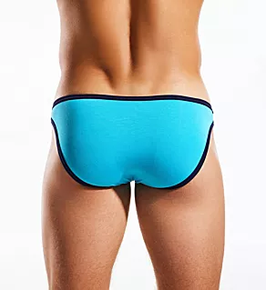 Rayon Blend Low Rise Brief With Enhancing Pouch Glacial XL