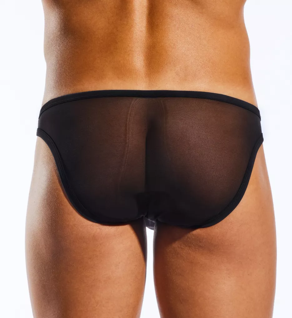 Mesh Low Cut Brief With Enhancing Pouch nero1 S
