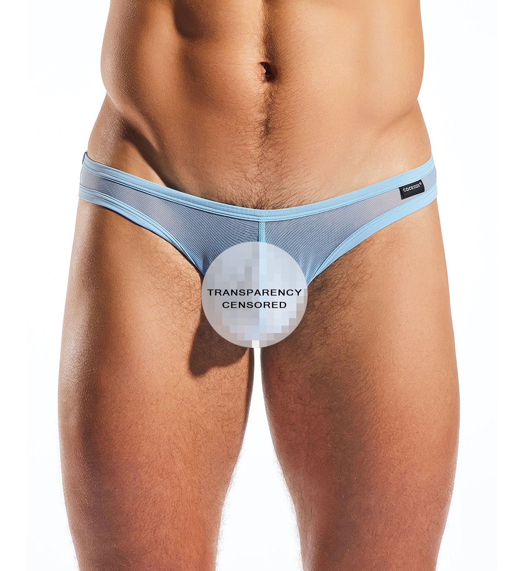 Cocksox Mesh Low Cut Brief With Enhancing Pouch Spectral L  - Image 1