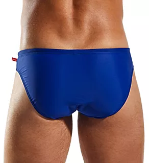 Snug Pouch Drawstring Swim Brief Volley Blue L