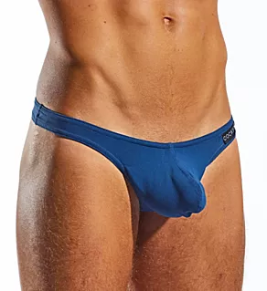 Enhancing Pouch Thong Navy XL