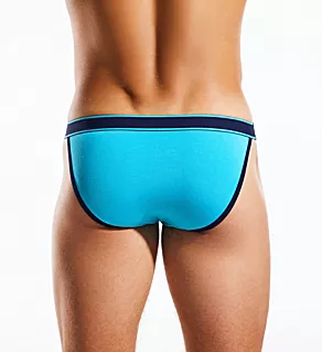 Rayon Blend Bikini Brief With Enhancing Pouch Glacial S