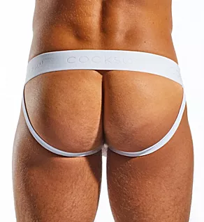 Enhancing Pouch Jockstrap White M