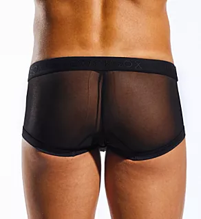 Mesh Trunk With Contour Pouch Nero XL