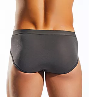 Modal Contour Pouch Sports Brief Charcoal S
