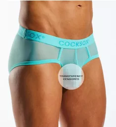 Mesh Sports Brief With Contour Pouch