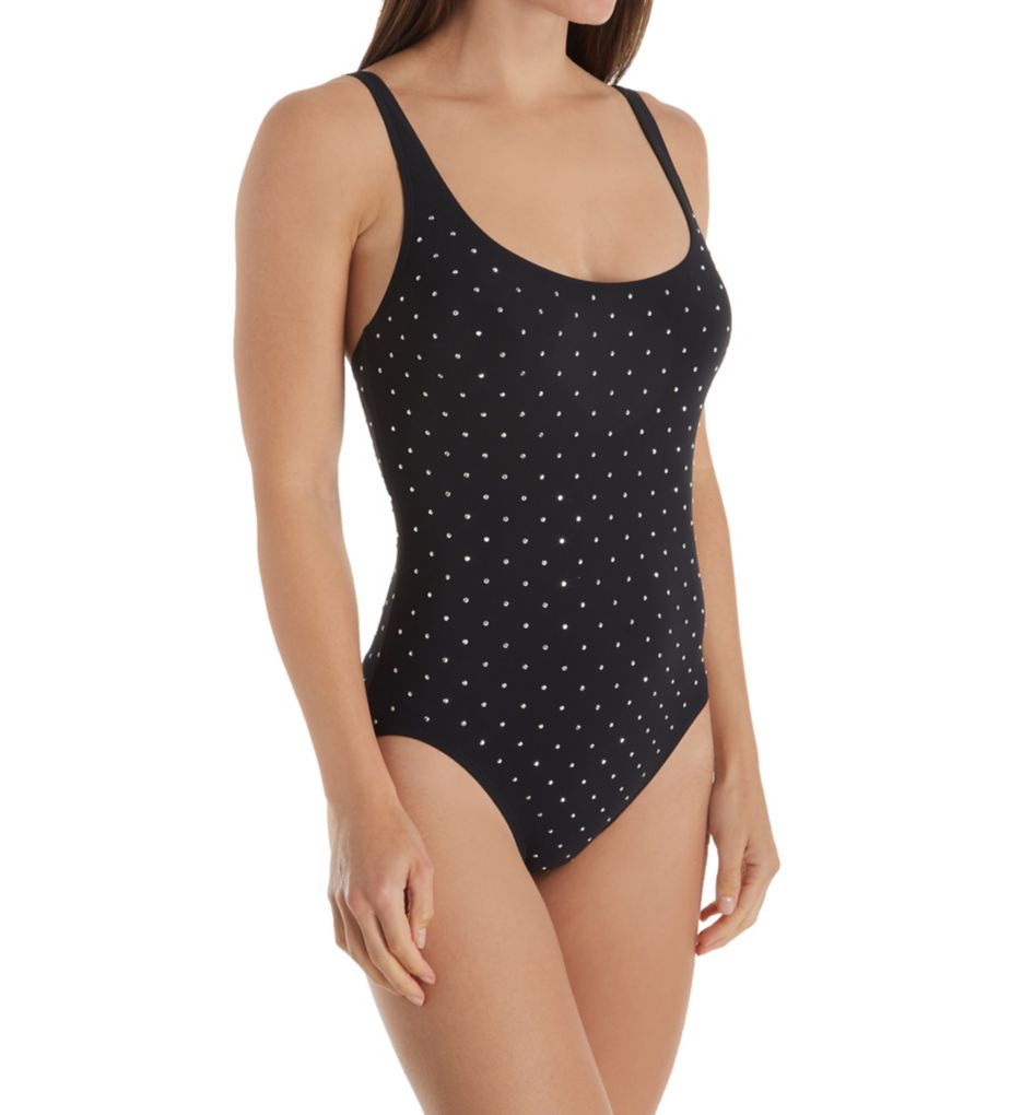 Coastal Edge Studded One Piece Swimsuit