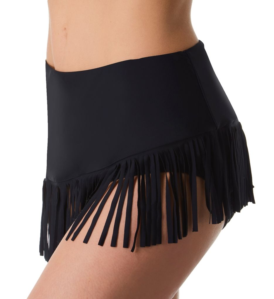 Cascade Fringe Sway Convertible Skirt Swim Bottom-acs