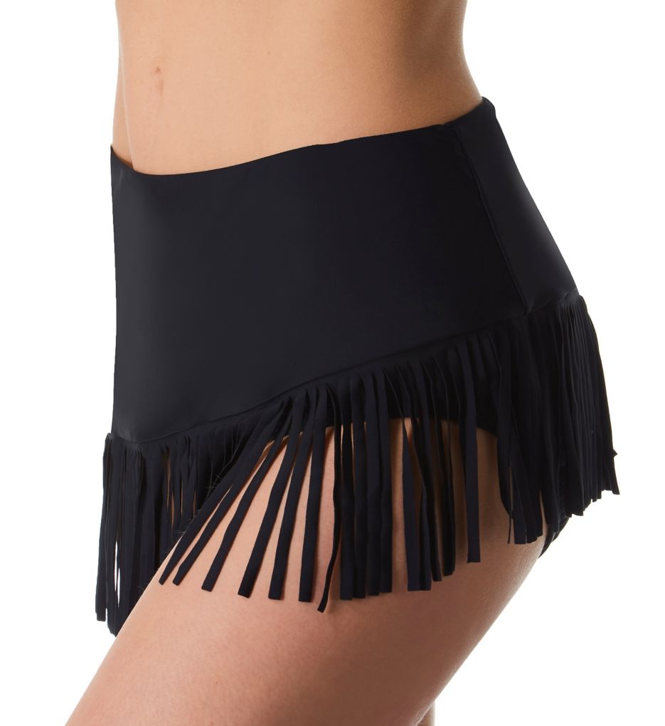 Cascade Fringe Sway Convertible Skirt Swim Bottom-gs