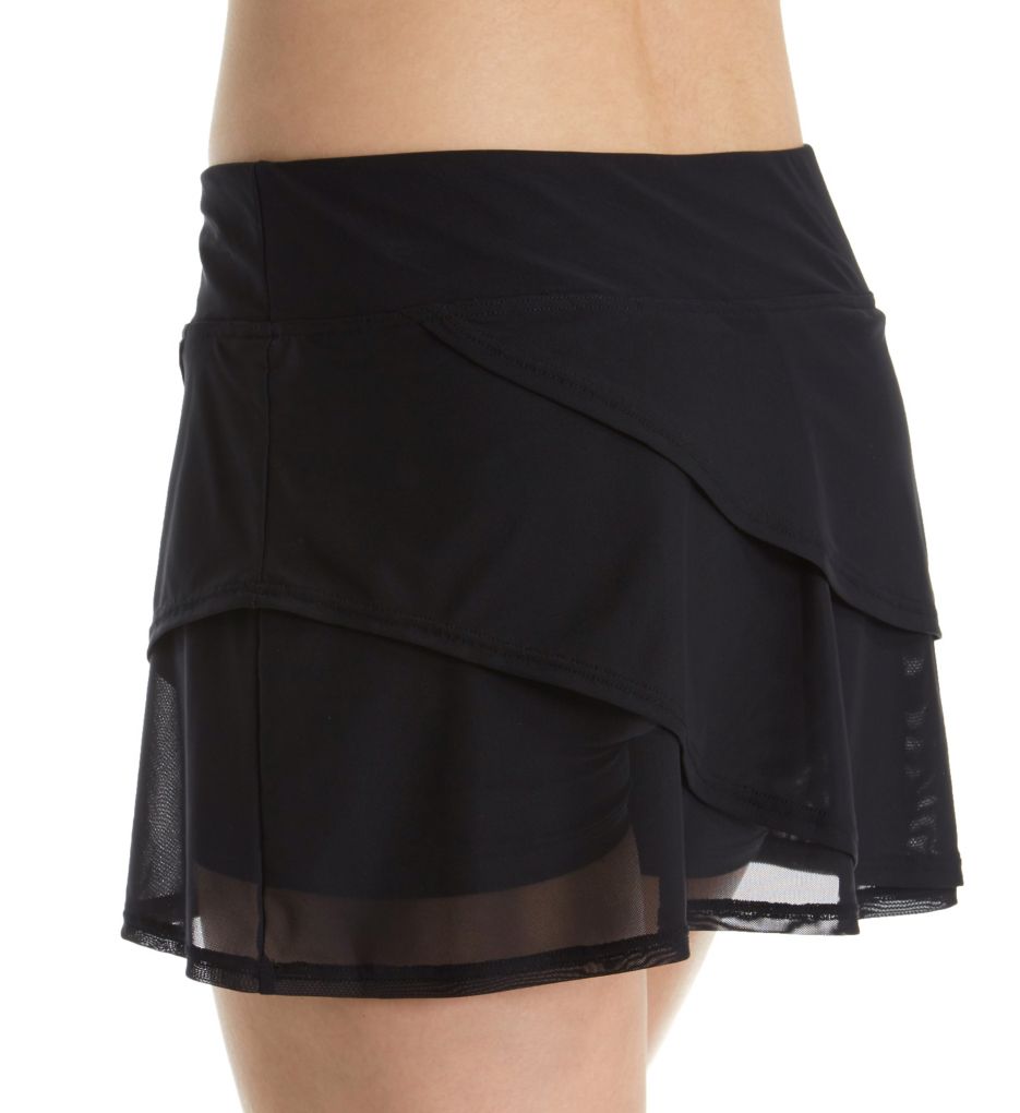 Master Classics Mesh Overlay Skirted Swim Bottom-bs