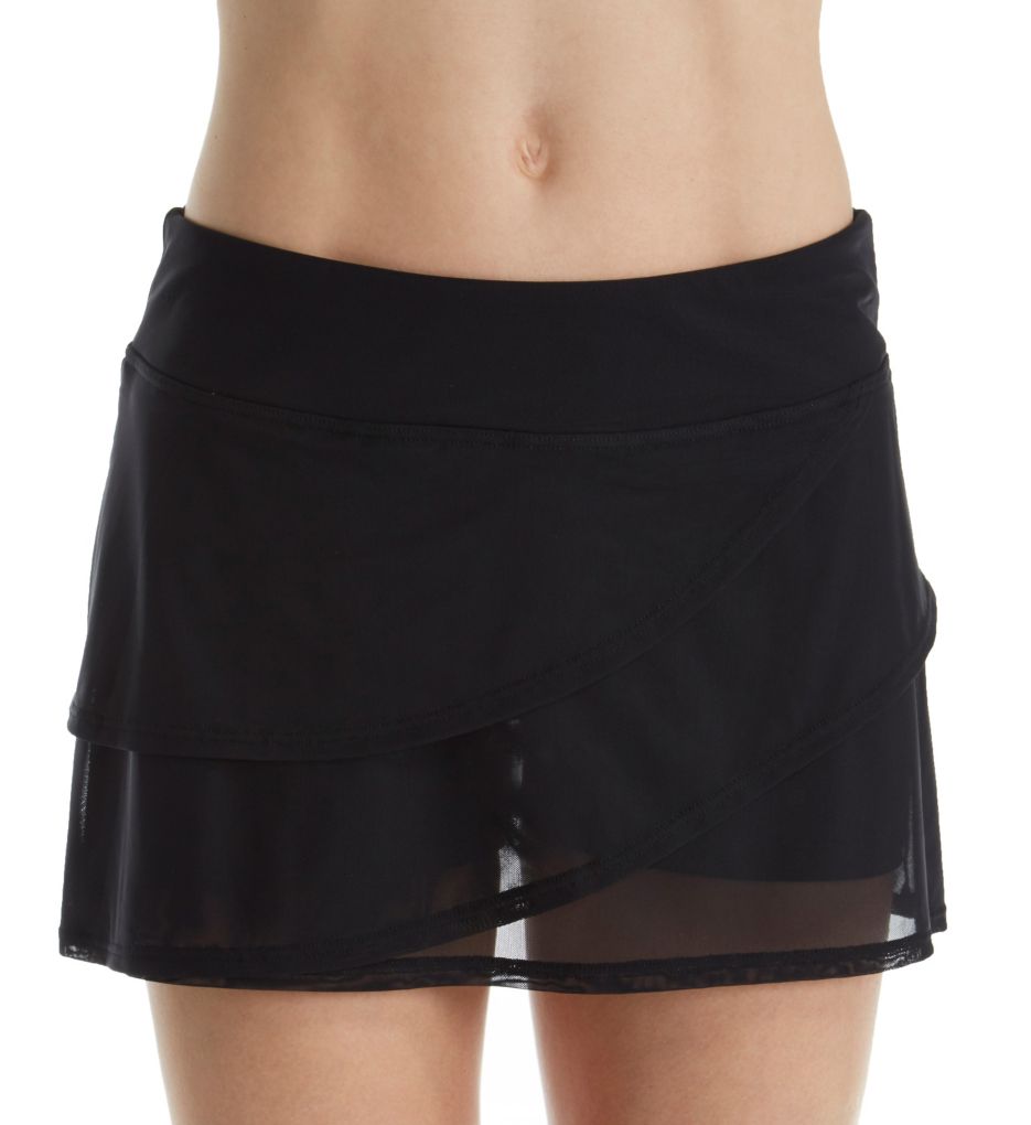 Master Classics Mesh Overlay Skirted Swim Bottom-fs