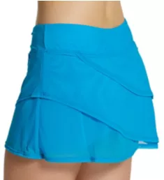 Classic Solids Skirted Short Swim Bottom True Blue S