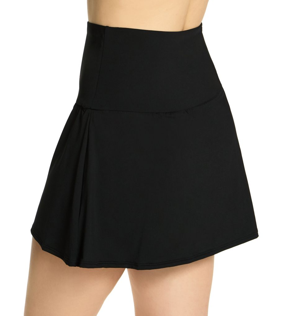 Classic Solids Soar Ultra High Skort Swim Bottom-bs