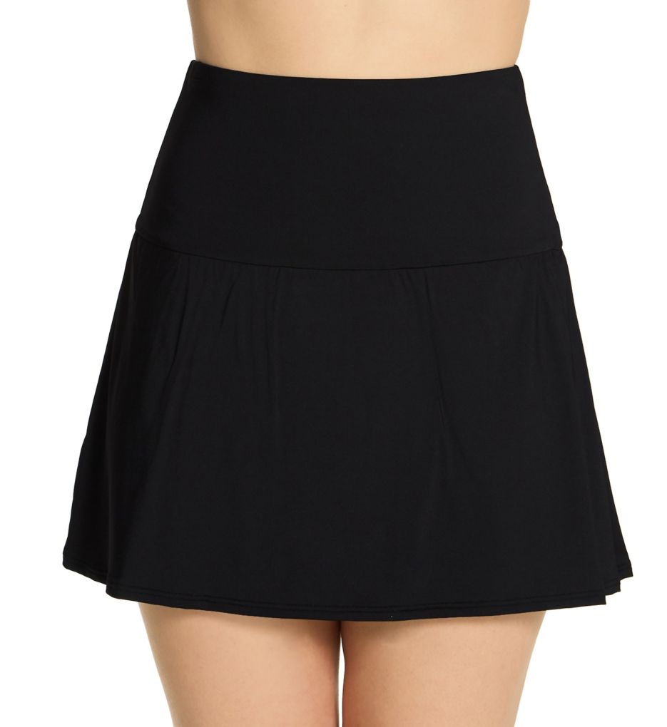 Classic Solids Soar Ultra High Skort Swim Bottom-fs