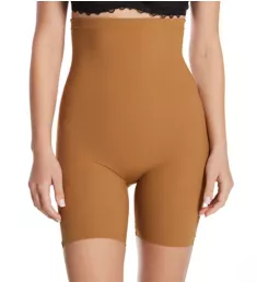 Classic High Waist Control Short Caramel M